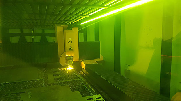 Laser cutting up to 16mm